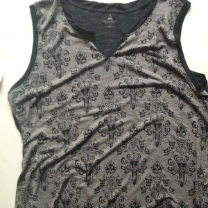 Disney Parks Haunted Mansion Burnout Tank XXL